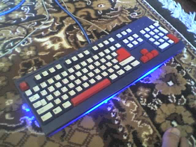 The keyboard with illumination