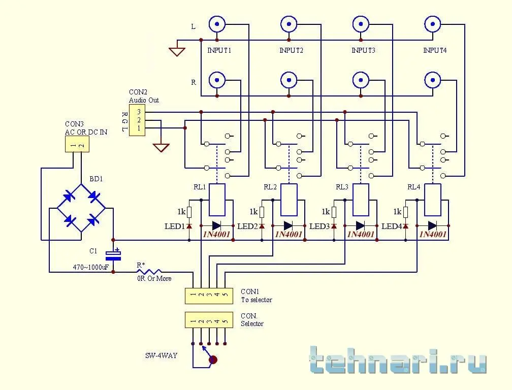 Релейный коммутатор аудиосигнала схема. Селектор схемы. Схема реализации селектора импульсов. Селектор схемы. Селектор входов для усилителя на к561кп1.